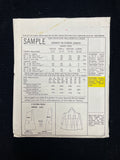 1975 McCall's Sample Sewing Pattern - Adult Wrap Dress or Apron FACTORY FOLDED