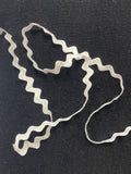 Cotton Rick-Rac Trim By-the-Yard Vintage - White