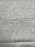 Cotton Sateen Jacquard EXTRA WIDE - Beige, Oyster, or Off White
