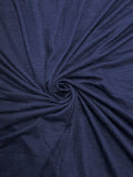 1 7/8 YD Rayon Knit - Navy Blue