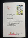 2024 Quilt Kit - "Lemonade Posies" 61" x 61"