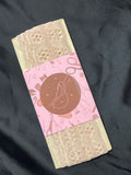 Polyester Flat Lace Trim - Peach