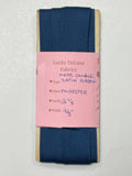 2 1/8 YD Polyester Double Matte Satin Ribbon - Navy Blue
