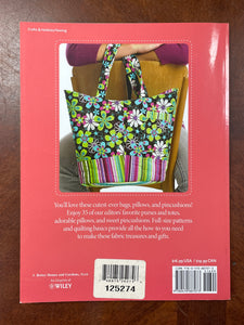 2011 Quilting Book - "Bags, Pillows & Pincushions"