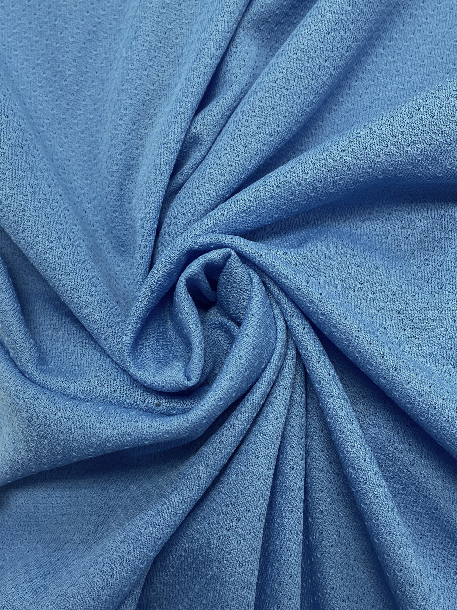 2 YD Nylon Sports Mesh Knit - Blue