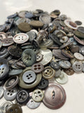 Button Bundle - Grays 1/2 POUND