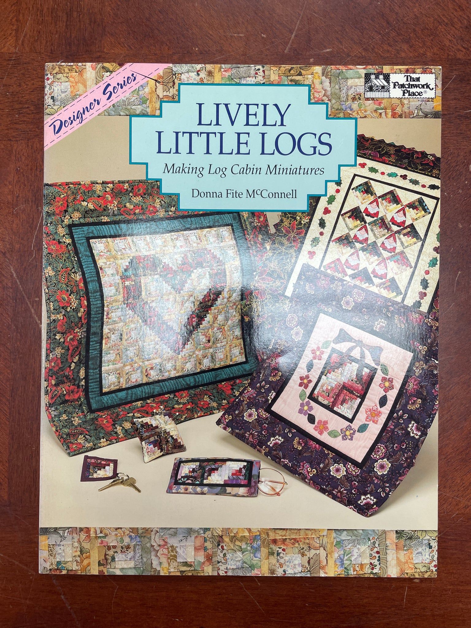 1993 Quilting Book - "Lively Little Logs"