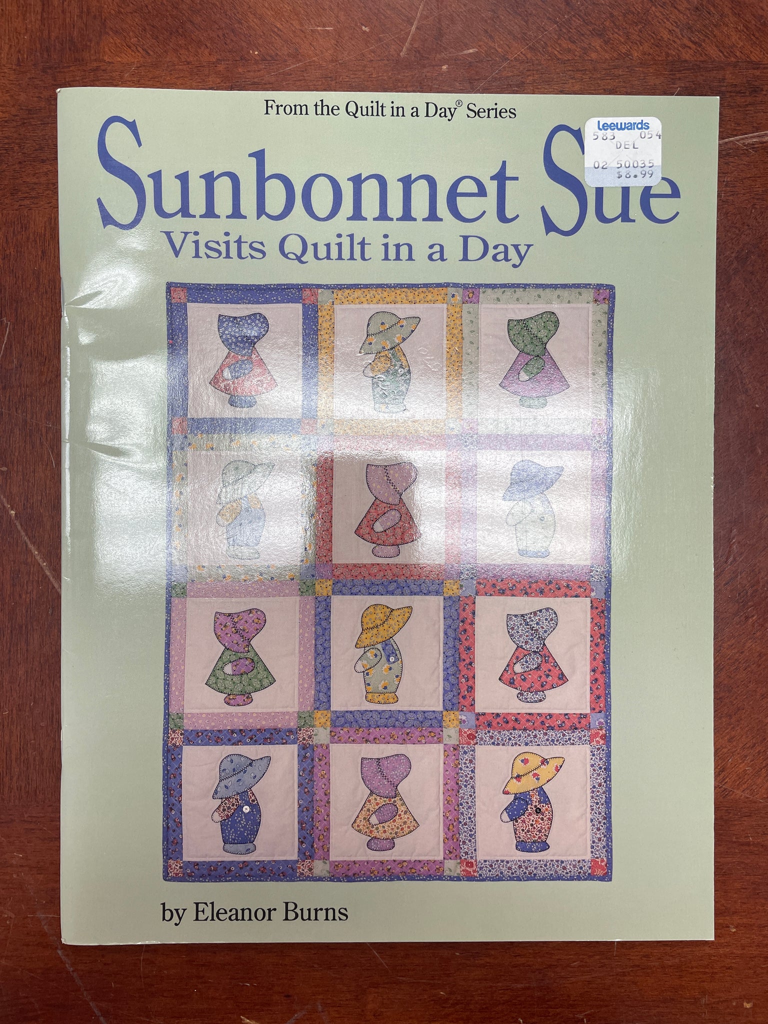 1992 Quilting Book - "Sunbonnet Sue Visits Quilt in a Day"
