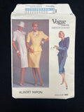1987 Vogue 1862 Sewing Pattern - Adult Dress, Top and Skirt
