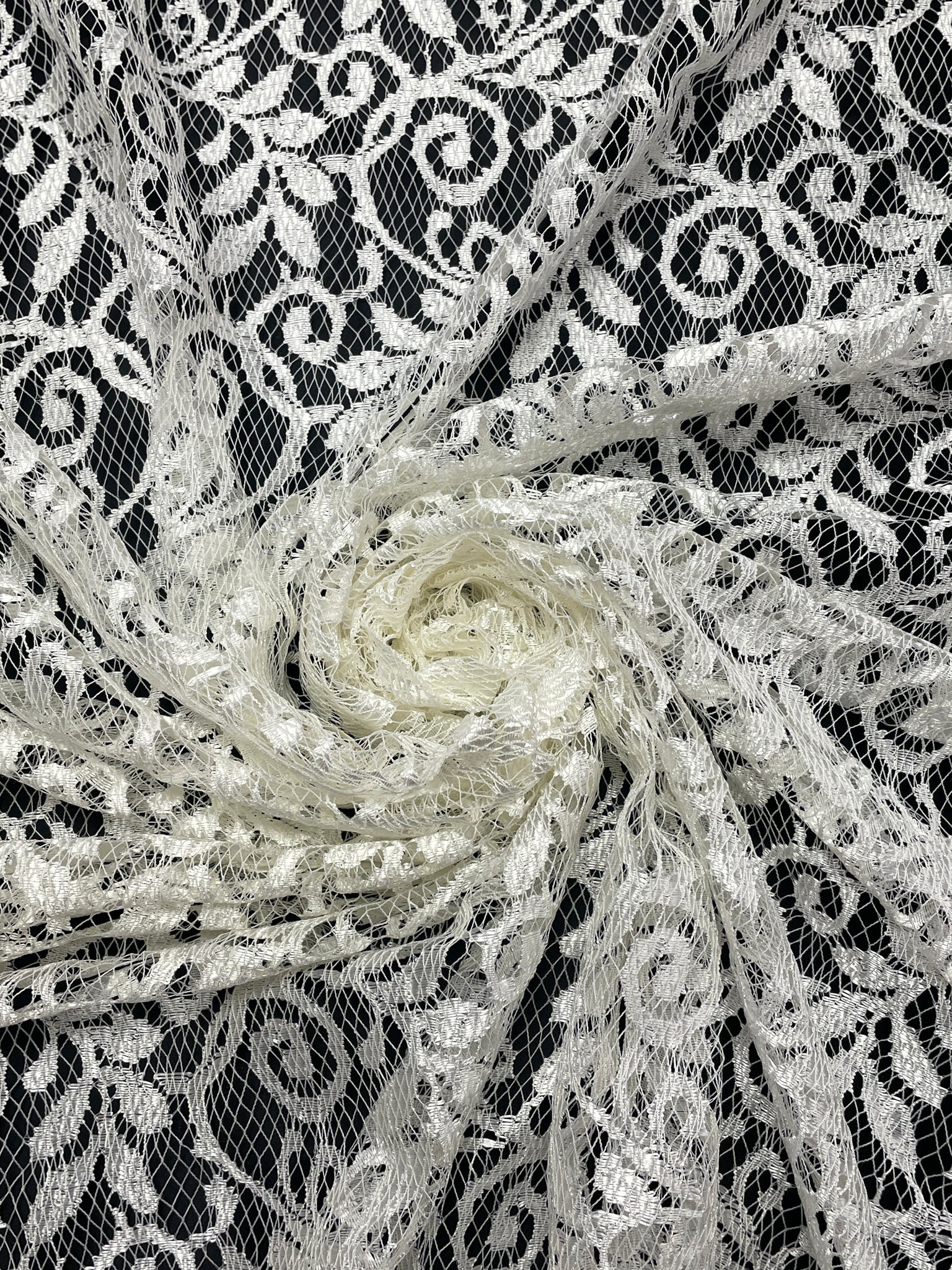 Polyester Lace Vintage - Off White
