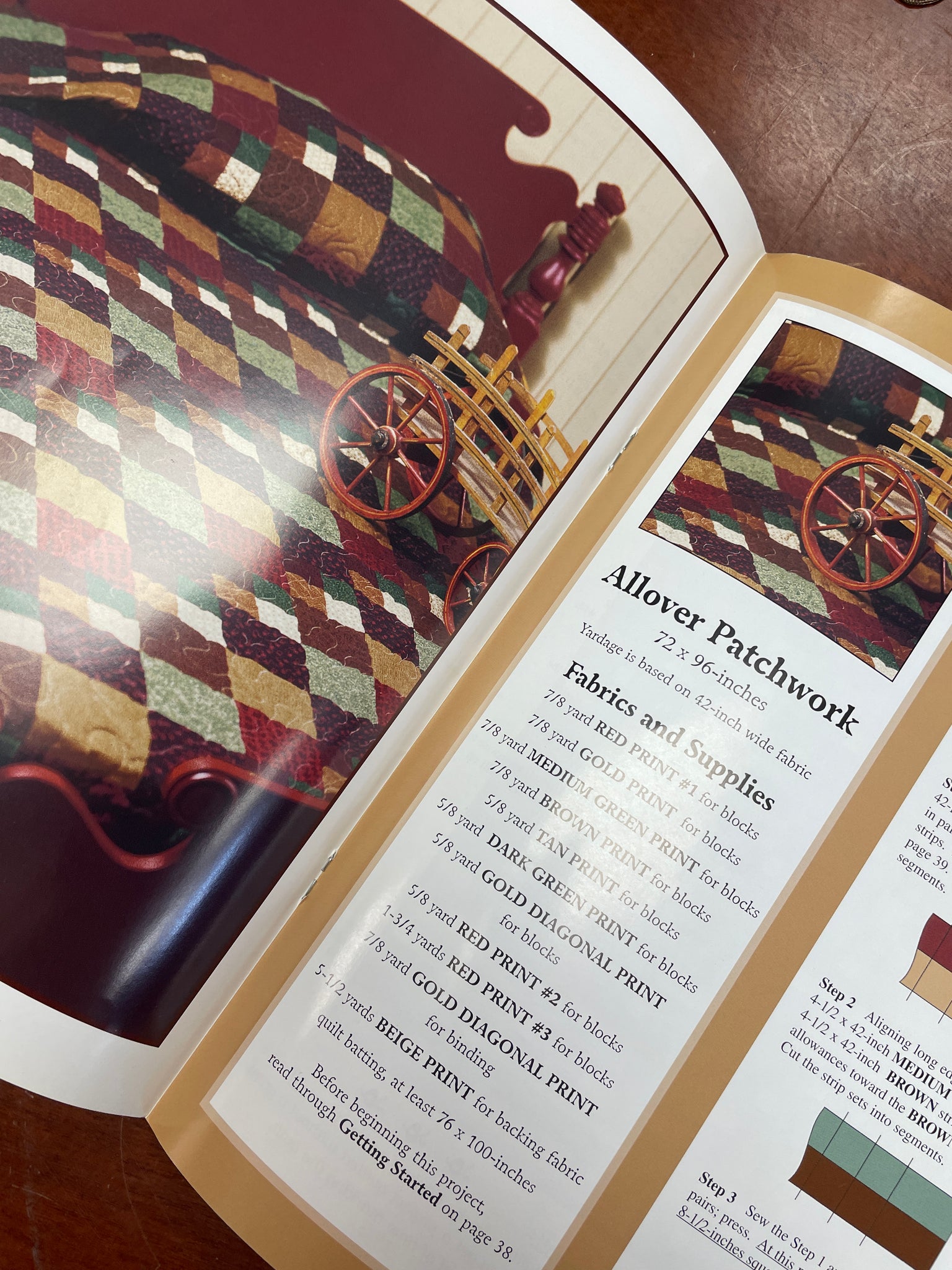 2000's Thimbleberries Quilting Book - "Paint Box Quilt Express"