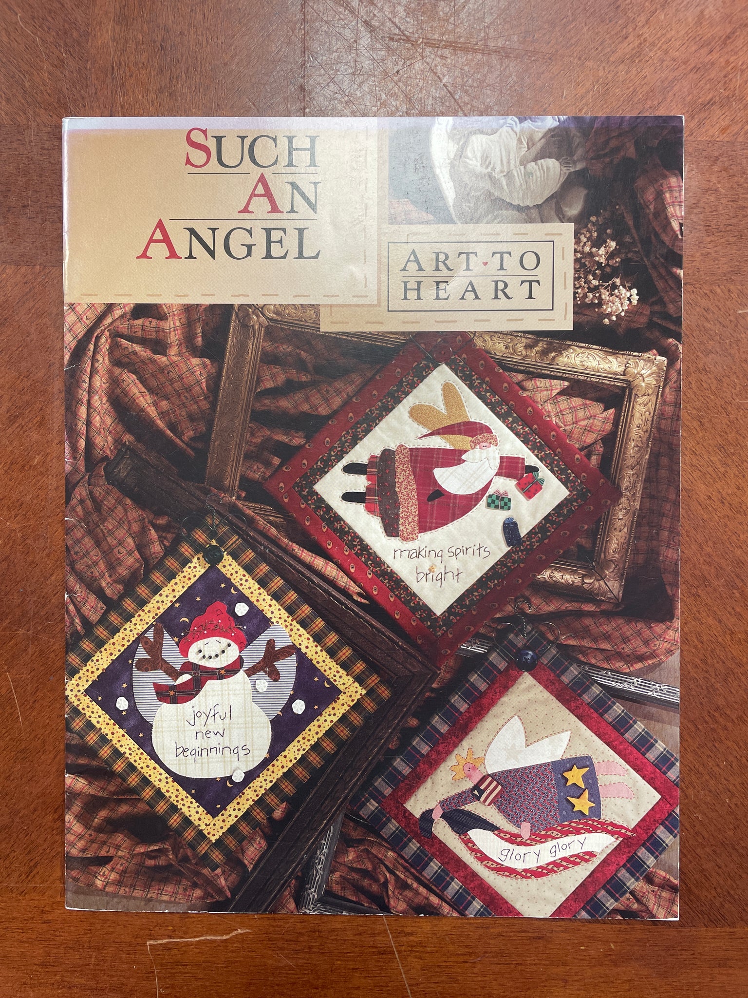 1998 Quilted Appliqué Pattern Book - "Such An Angel"