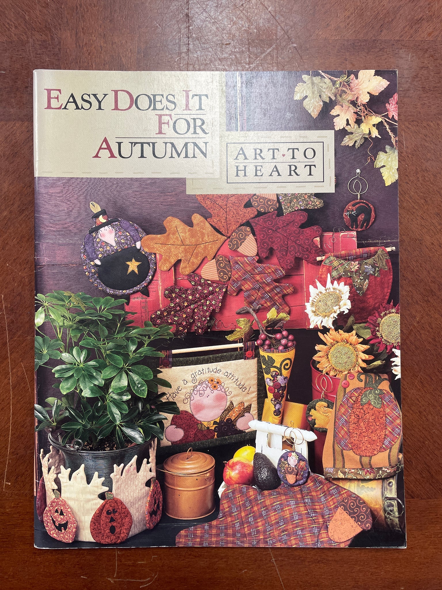 2003 Quilted Appliqué Pattern Book - "Easy Does It For Autumn"