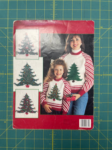 1989 "Christmas Sweaters to Knit" Leaflet