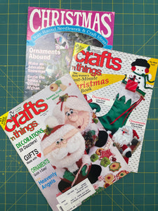 Christmas Crafts Magazine Bundle - 3 Issues