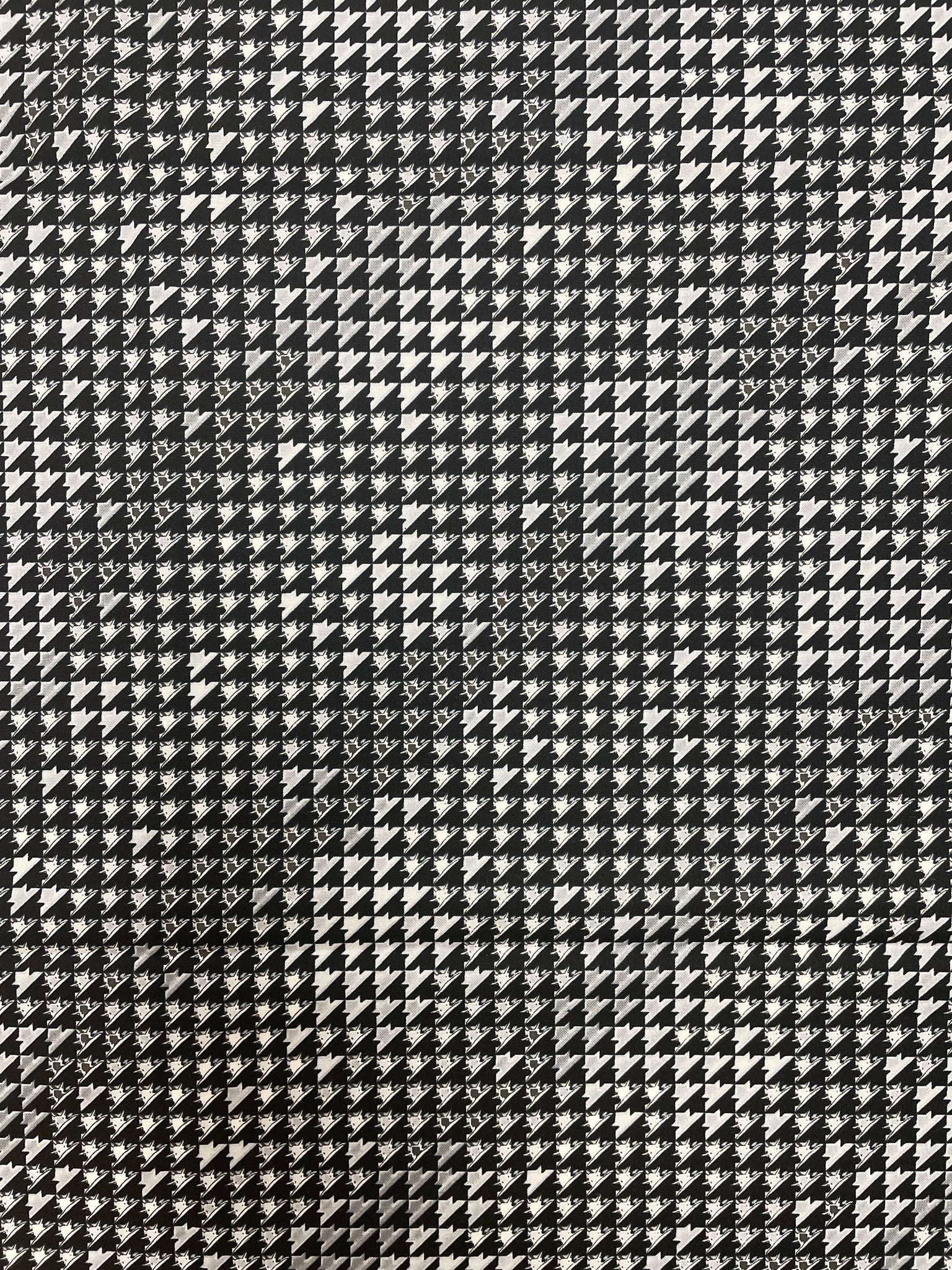 4 1/2 YD Quilting Cotton - Black, White  and Gray