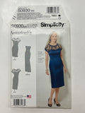 2016 Simplicity 0930 Sewing Pattern - Dress FACTORY FOLDED