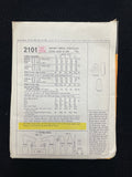 1969 McCall's 2101 Sewing Pattern - Adult Long Vest, Dress, and Scarf FACTORY FOLDED