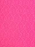 Nylon Stretch "Lace" - Neon Pink