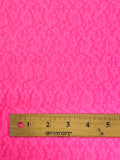 Nylon Stretch "Lace" - Neon Pink