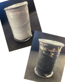 144 YD 1/4" Wide Elastic - Black or White