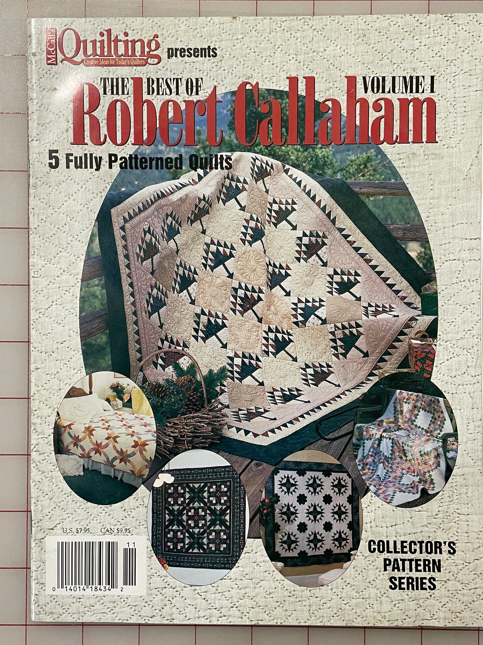 SALE 2001 Quilt Book - The Best of Robert Callaham Volume 1