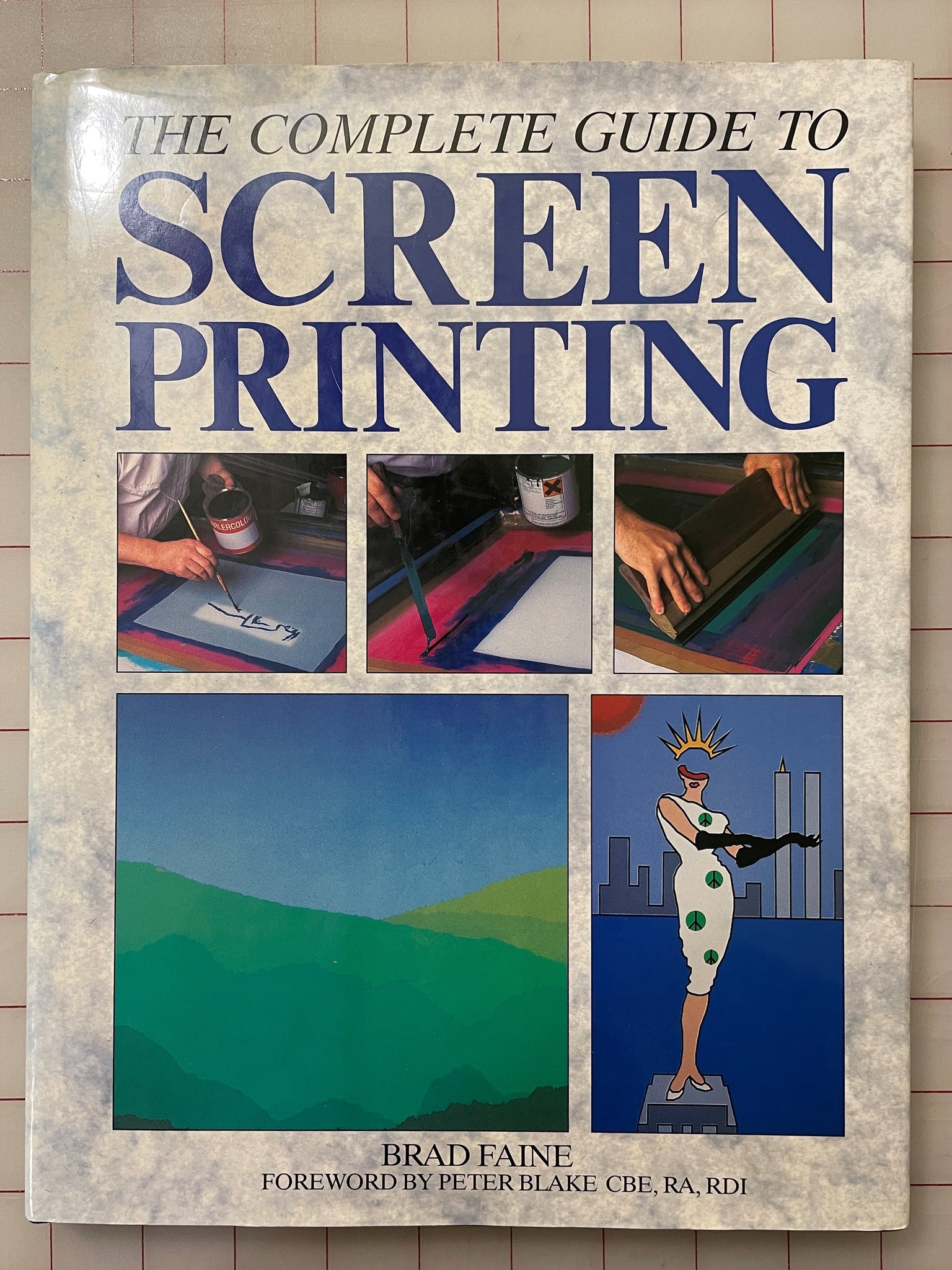 SALE 1993 Book - Complete Guide to Screen Printing