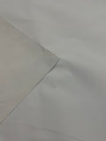 Cotton Polyester Home Dec. Black Out Fabric - White