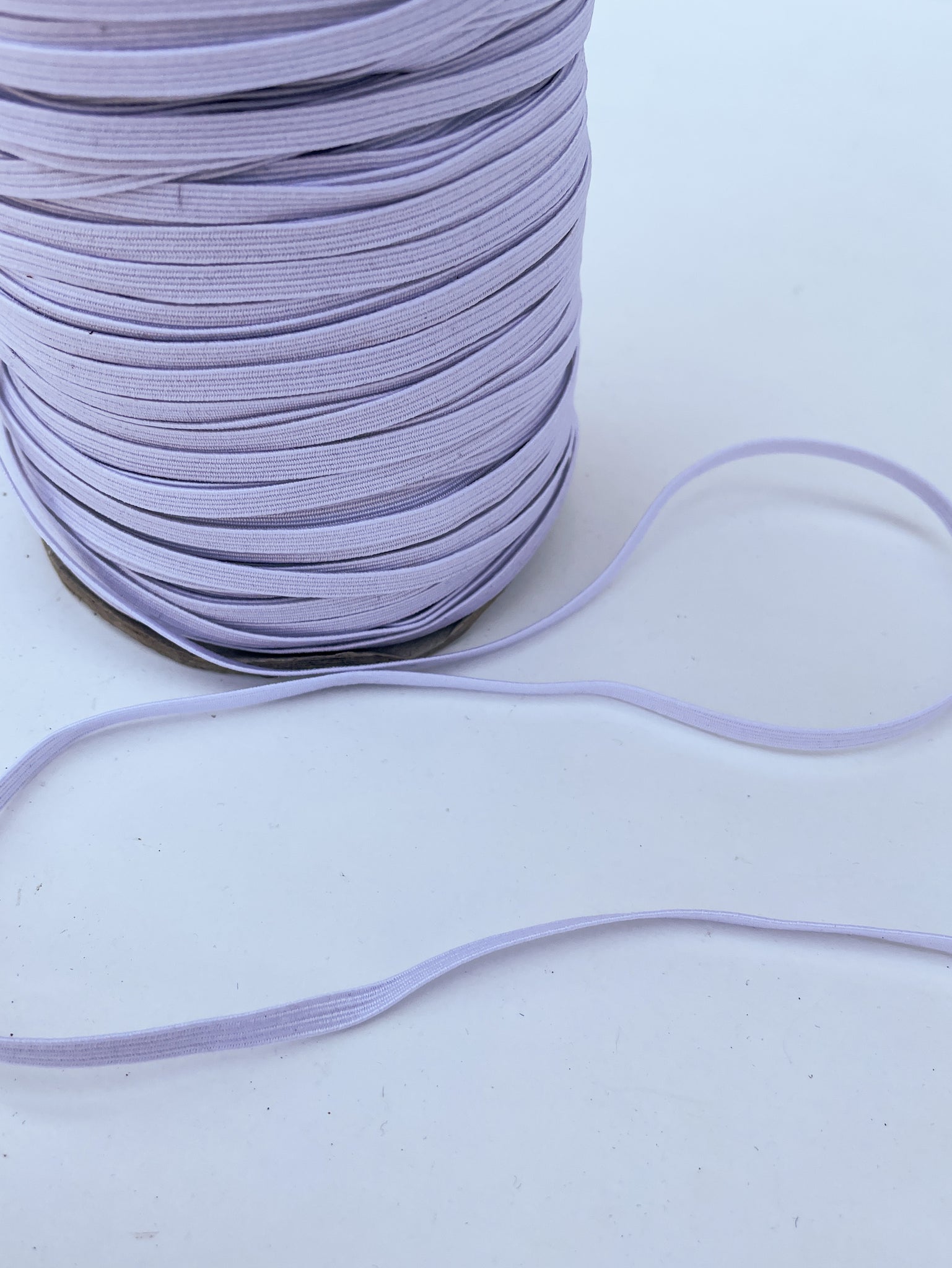 SALE Elastic 3/16" Wide By the Yard - White