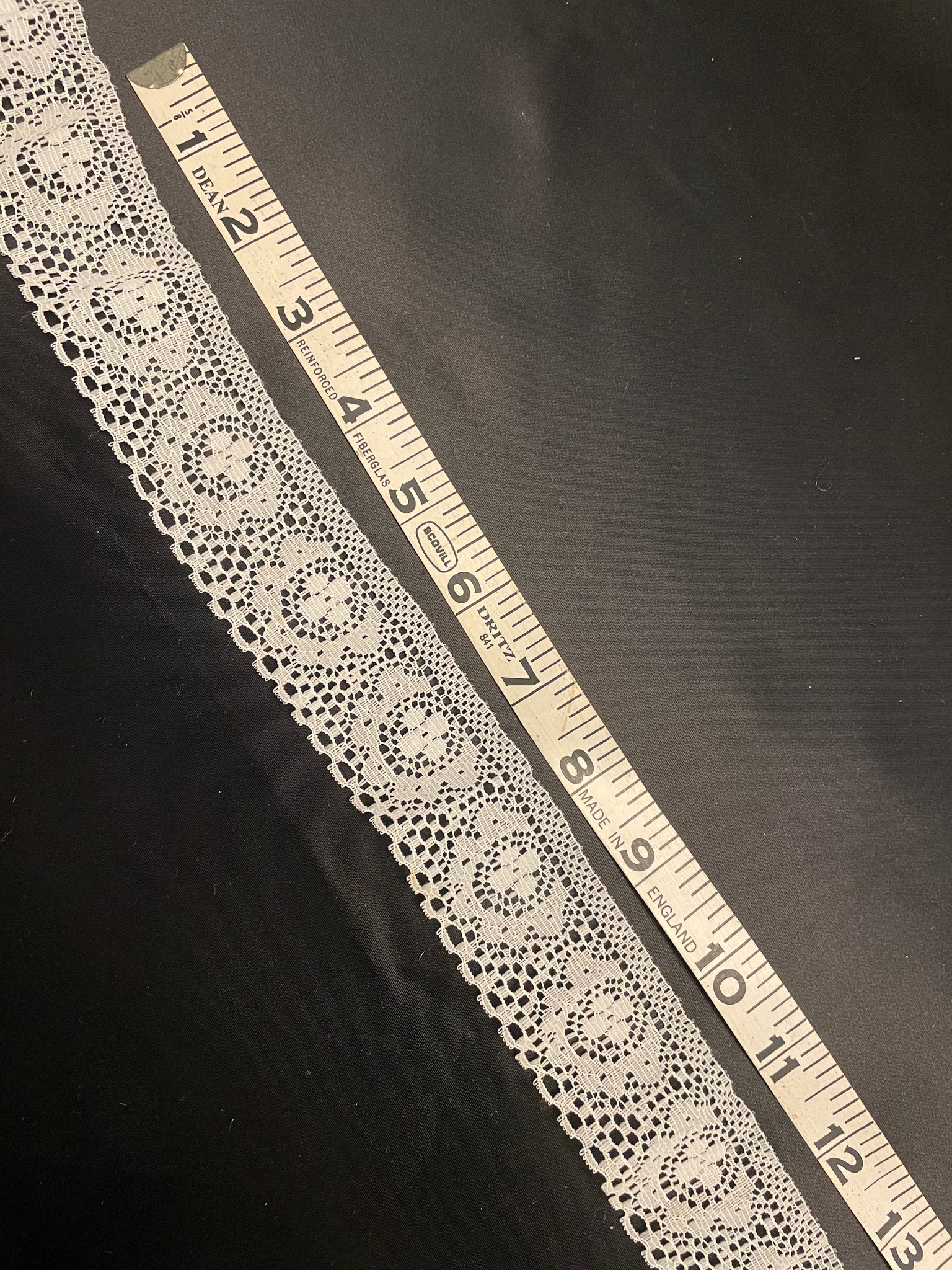 5 YD Synthetic Lace Trim - Off White