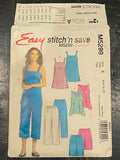 2007 McCall's 5299 Pattern - Women's Tunic, Top, Shorts and Pants
