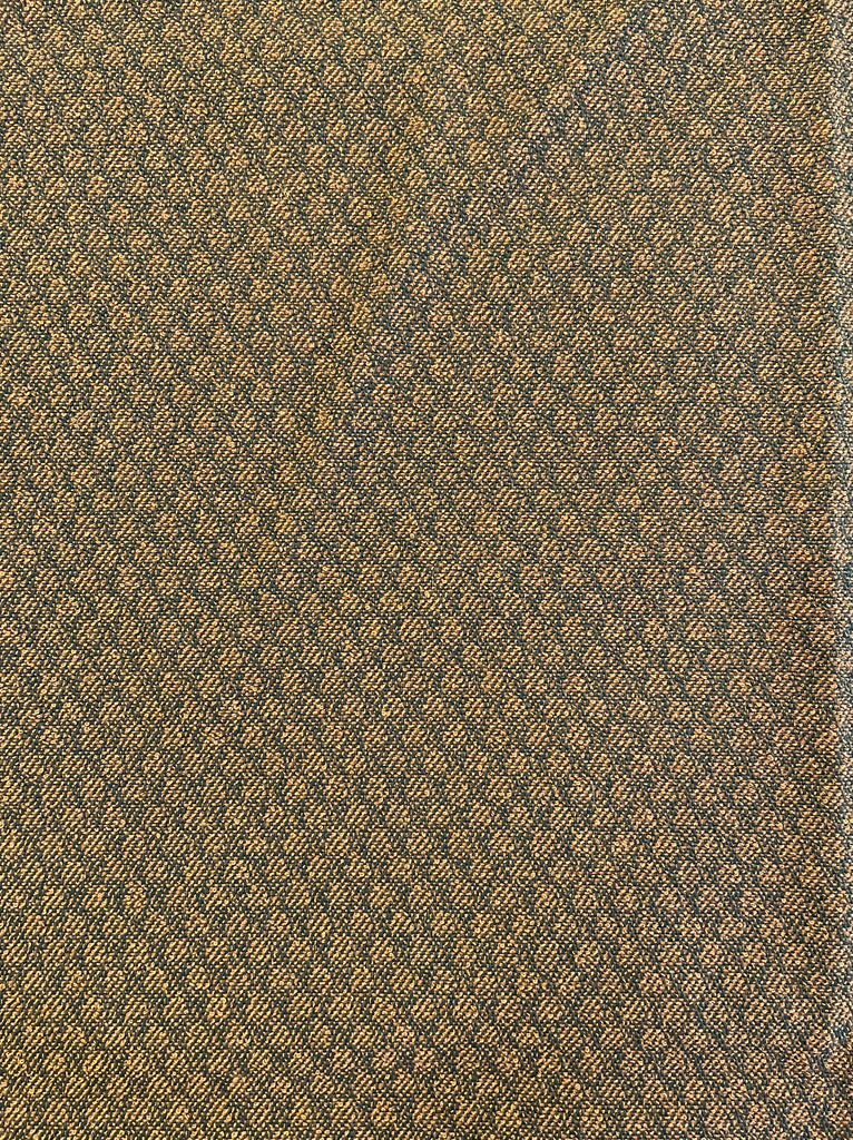 1 1/4 YD Polyester Blend Home Dec. - Light Brown and Dark Gray