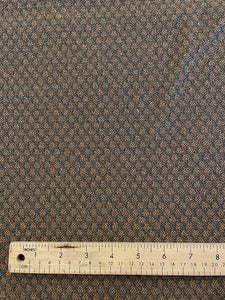 1 1/4 YD Polyester Blend Home Dec. - Light Brown and Dark Gray
