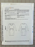SALE 2012 Vogue 1315 Pattern - Dress FACTORY FOLDED