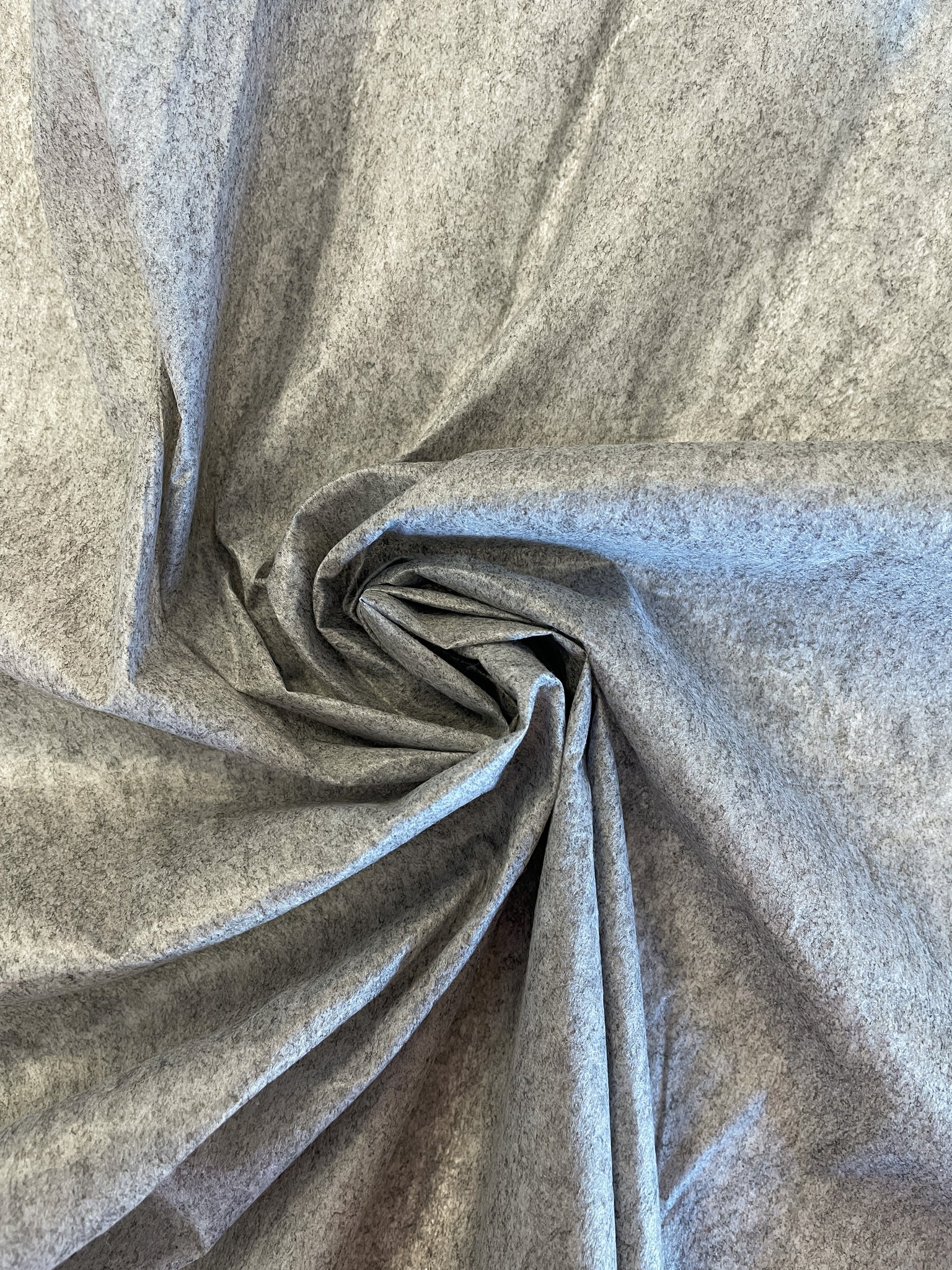 Polyester Non-Woven Sew-In Interfacing - Gray
