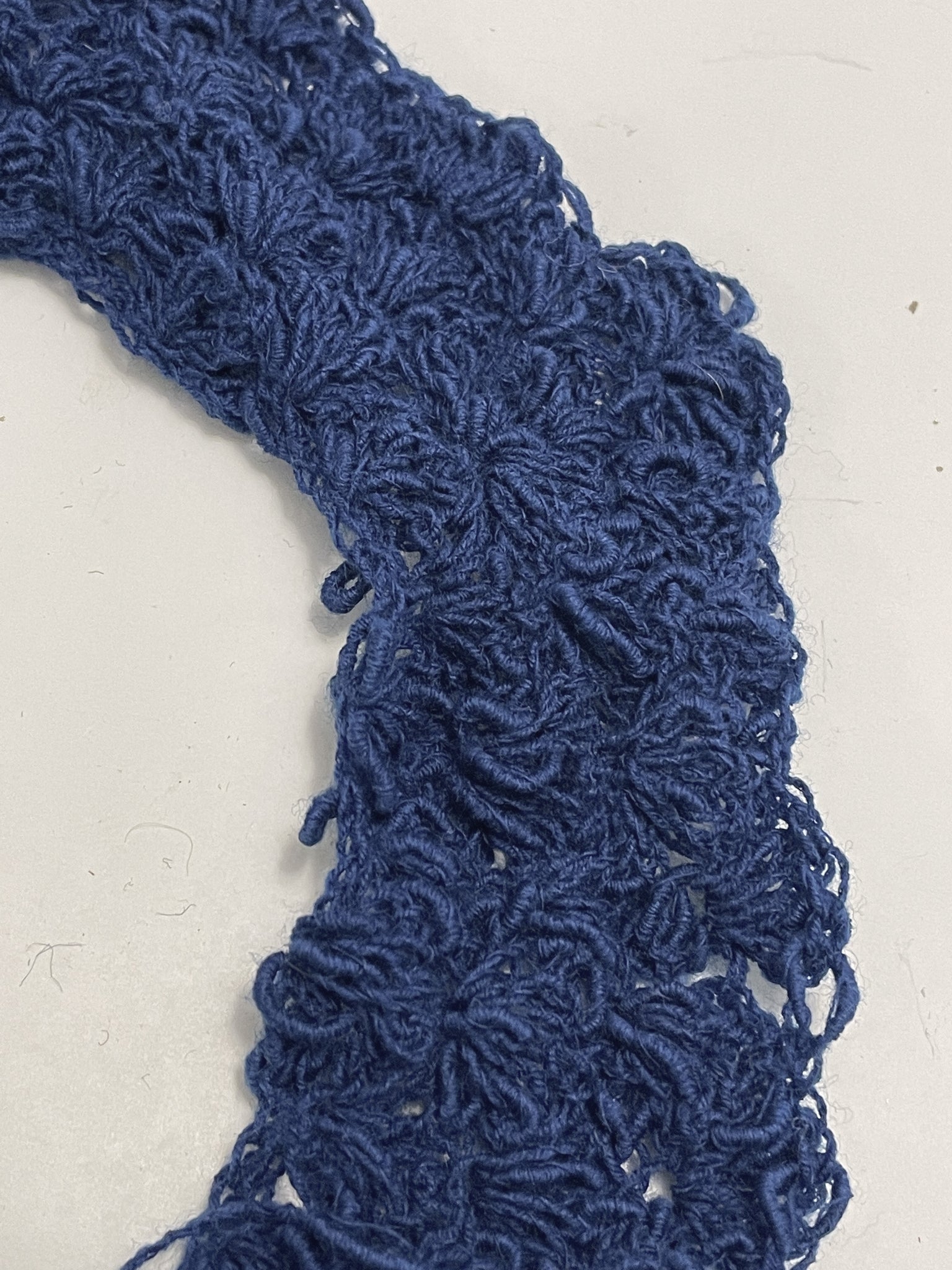Yarn and Collar Cotton - Dark Blue