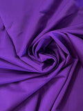 7/8 YD Polyester Spandex Remnant - Royal Purple