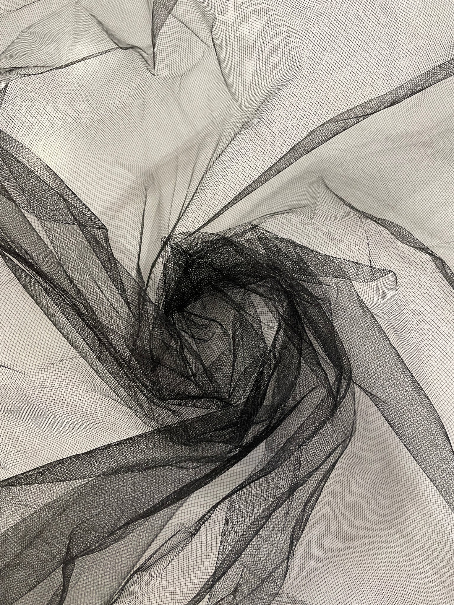 SALE Nylon Tulle - Black