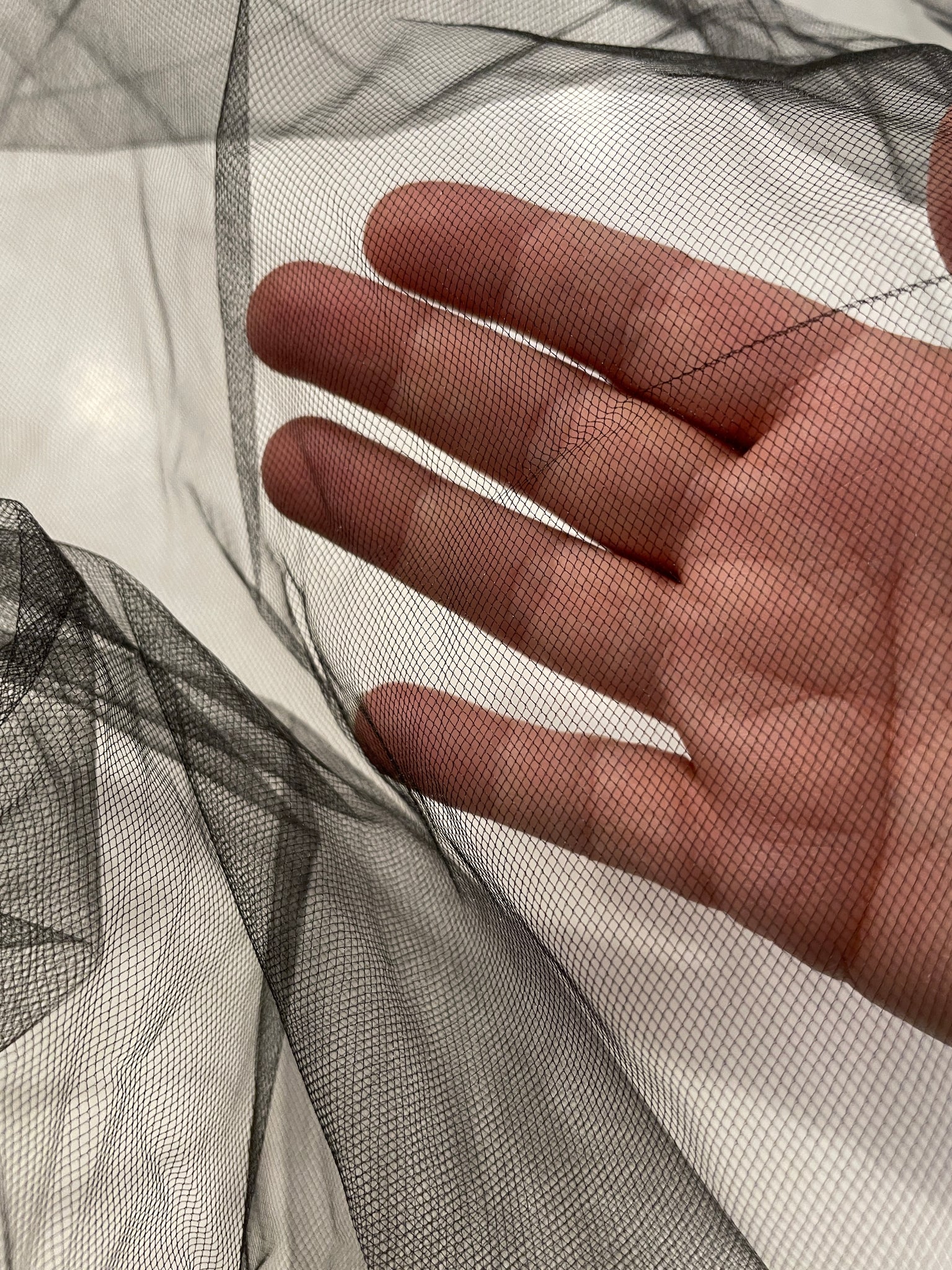 SALE Nylon Tulle - Black