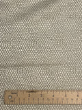 1 1/2 YD Polyester Blend Home Dec. - Off White and Gray Pebbles