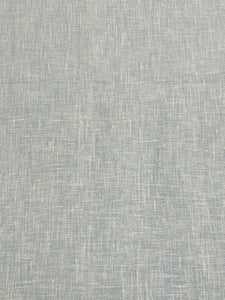 3 YD Vintage Polyester Blend Heather Slub Weave - Blue and White