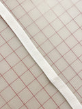3/4" Non-Roll Elastic by the Yard - White