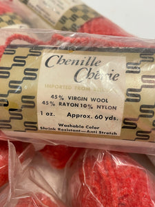 Yarn Bundle Vintage Wool/Rayon/Nylon - Frosted Orange