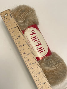 Yarn Vintage Wool/Viscose Blend - Brushed Variegated Beige