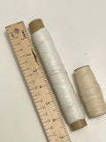 SALE Yarn Bundle Cotton Crochet Thread Remnants - White and Off White