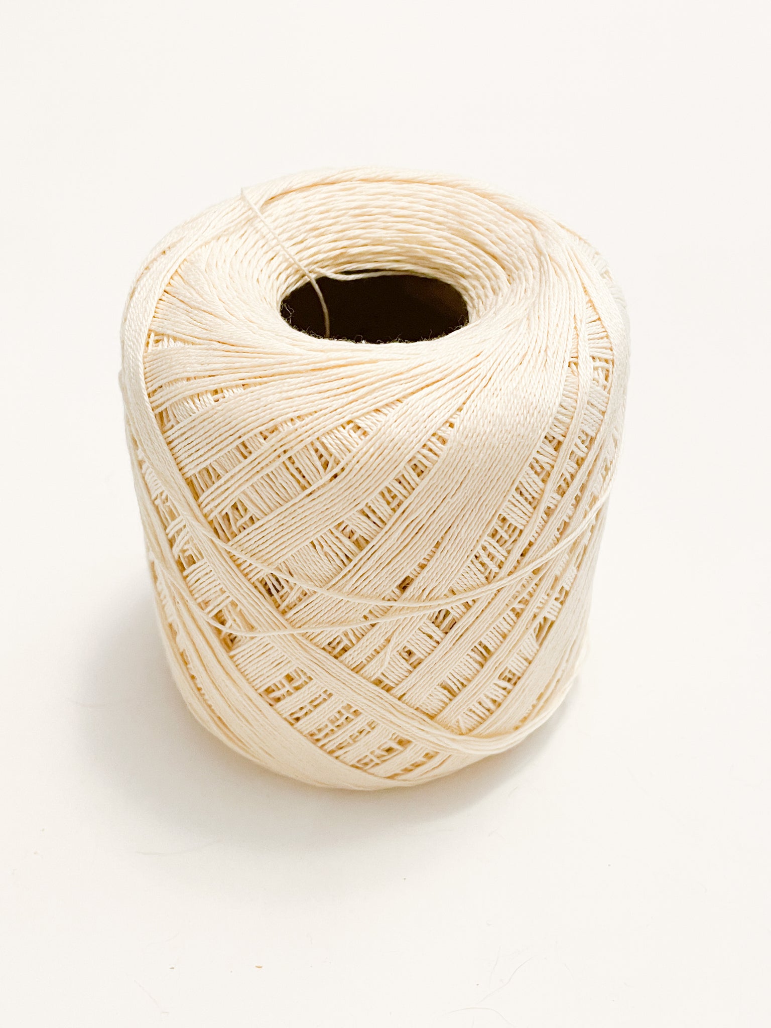 SALE Cotton Crochet Thread - Off White