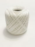 Cotton Crochet Thread - White