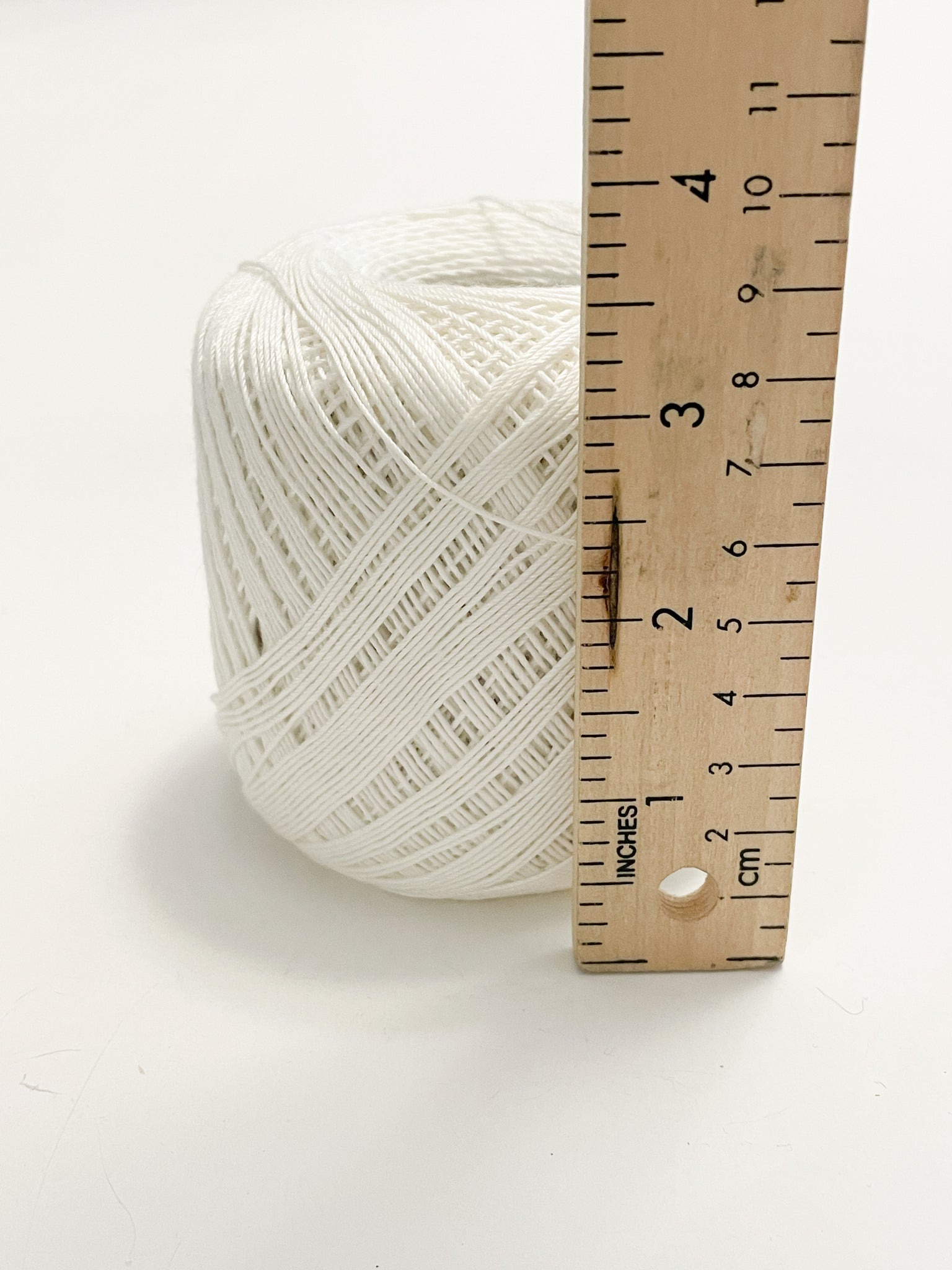 Cotton Crochet Thread - White
