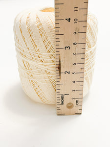 Cotton Crochet Thread - Off White