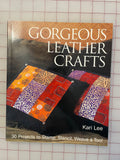 SALE 2002 Book - "Gorgeous Leather Crafts"
